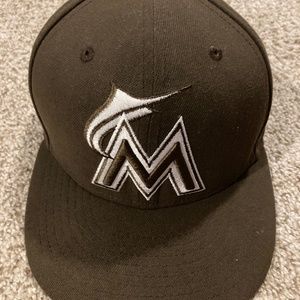 Marlins Fitted Hat